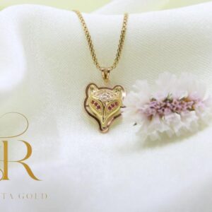 پلاک آویز طرح روباه