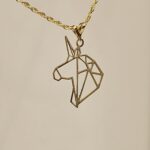 پلاک آویز اسب تک شاخ