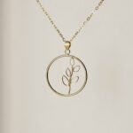 پلاک آویز طرح خوشه