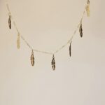 گردنبند طرح هفت پر