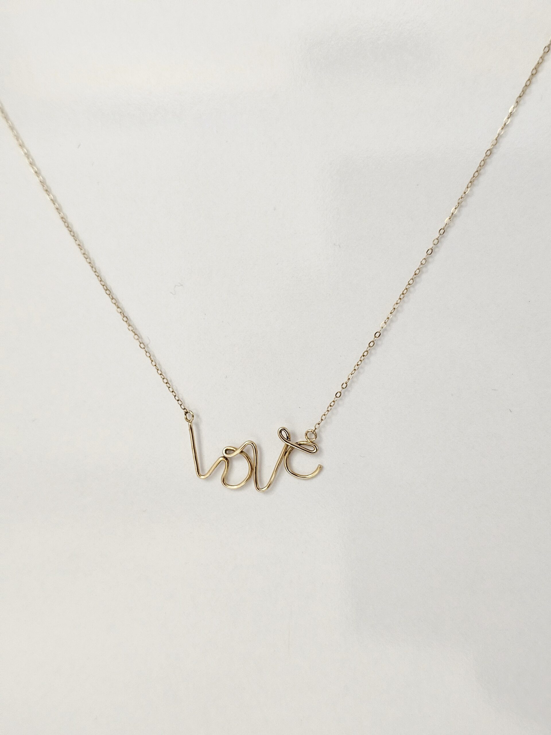 گردنبند طرح love (متصل) - تصویر 2